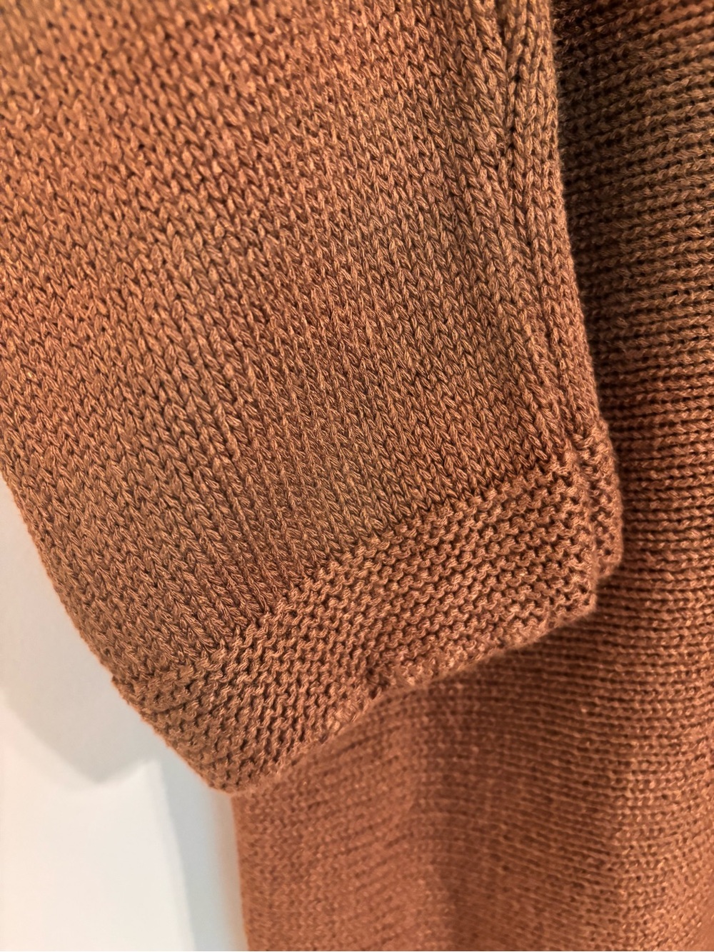 Chico’s Brown 3/4 Dolman sleeve sweater - Picture 4 of 8